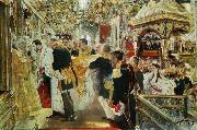 Valentin Serov Coronation of Nicholas II of Russia oil on canvas